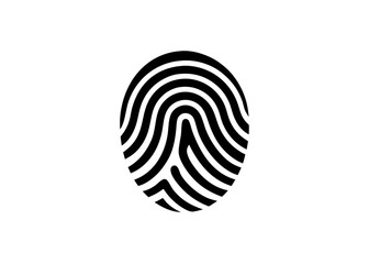 Fingerprint Identification: A highly detailed illustration of a human fingerprint, a symbol of identity, security and individuality. Emphasizing unique characteristics.