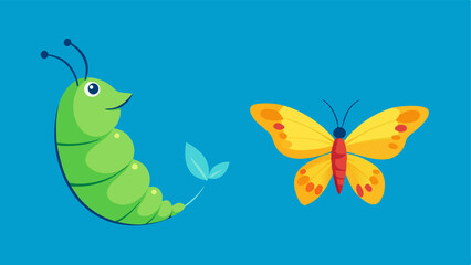 Co to Butterfly The transformation from a caterpillar in a co to a butterfly symbolizing personal growth and emerging stronger from a codependent relationship.