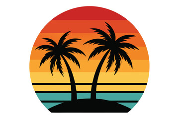 palm tree on the beach