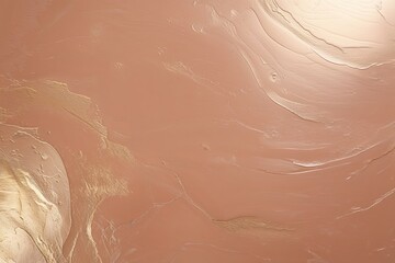 Fototapeta premium Pale Peach Satin Brass Texture Background with Soft Glimmering Finish