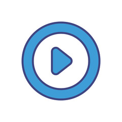 Play Icon Vector Stock Illustration