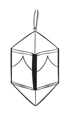 Lamp lightbulb line black color element eid al adha ramadan kareem holiday event islam celebration religion arab mosque culture lantern object july month happy crescent praying lamp lantern mubarak