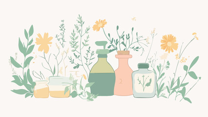 Natural Health Remedies with Herbal Medicine Solutions.eps