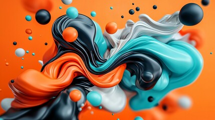 Performance design rich with swirling heroic flow and empowering graphic movement.