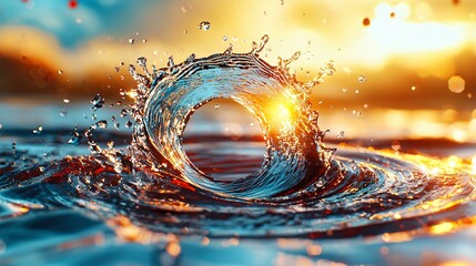 Intense motion swirls showcasing heroic flair and performance branding direction.