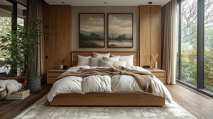 interior of a bedroom