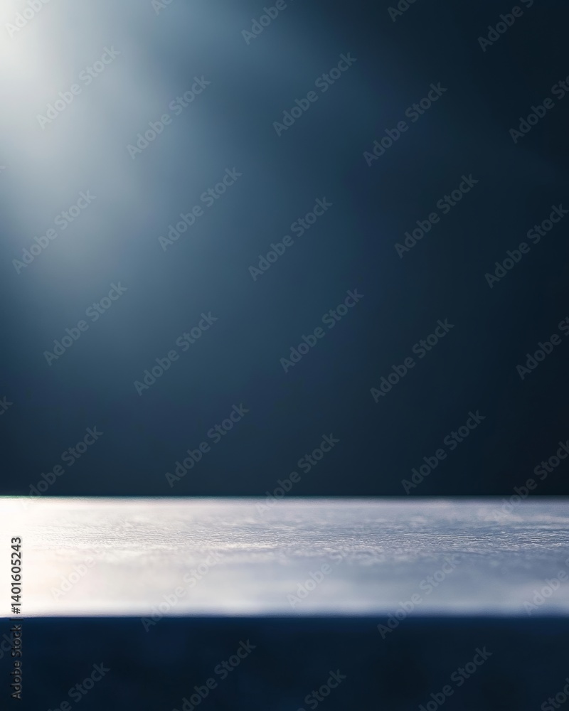 Poster light filtering through a window casts soft shadows across a minimalist surface during a quiet after
