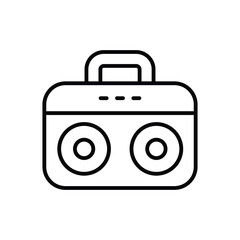 Retro Icon Vector Stock Illustration