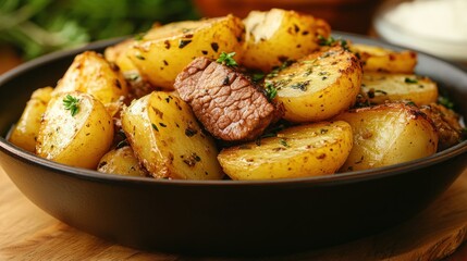 Roasted Potatoes with Beef: A Delicious and Hearty Meal