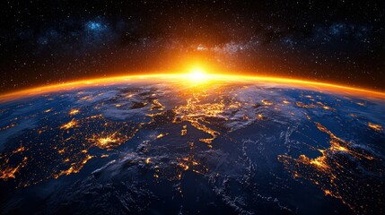 Sunrise Earth: A Breathtaking View of Our Planet