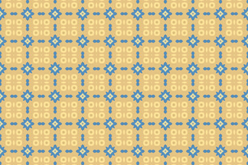 Seamless Symmetric Geometric Decoration Cloth Design Perspective Texture Template Fabric Background Digital Interior Textile Fashion Visual Endless Luxury Graphic Wallpaper Shape Tile Art Pattern.