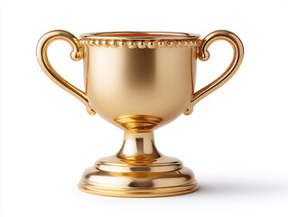 golden achievement trophy