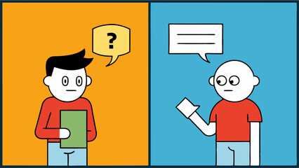 DoorintheFace Technique Two panels with the first showing a character making an outrageous request followed by a smaller more reasonable request in the second. The second request