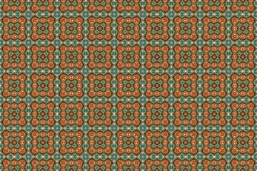 Seamless Symmetric Geometric Decoration Cloth Design Perspective Texture Template Fabric Background Digital Interior Textile Fashion Visual Endless Luxury Graphic Wallpaper Shape Tile Art Pattern.