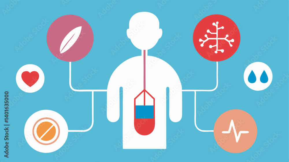 Aufkleber these descriptions can be used to create simple vector illustrations for each therapy concept.