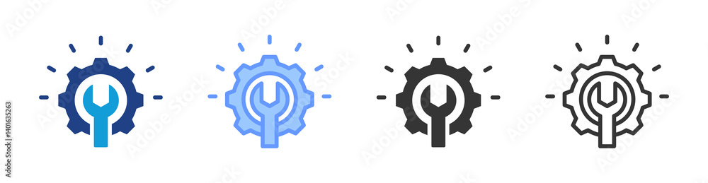 Aufkleber Do icon set multiple style collection