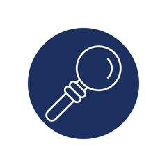 Dental Mirror Icon Vector Stock Illustration