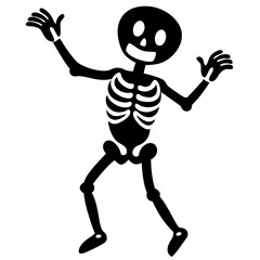 cartoon character running