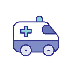 Ambulance Icon Vector Stock Illustration