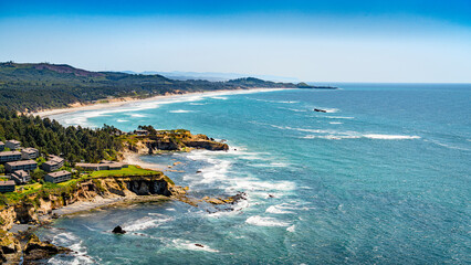 Otter Crest State Scenic Viewpoint on the Oregon coast