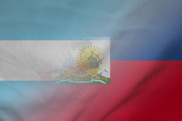Argentina and Haiti government flag transborder relations HTI ARG