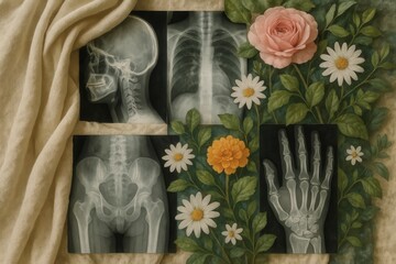 Healing through nature: floral medical   in lush  style