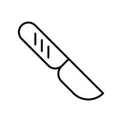 Scalpel Icon Vector Stock Illustration