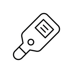 Thermometer Icon Vector Stock Illustration