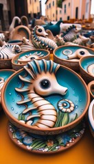 T&ouml;pferware Seepferdchen