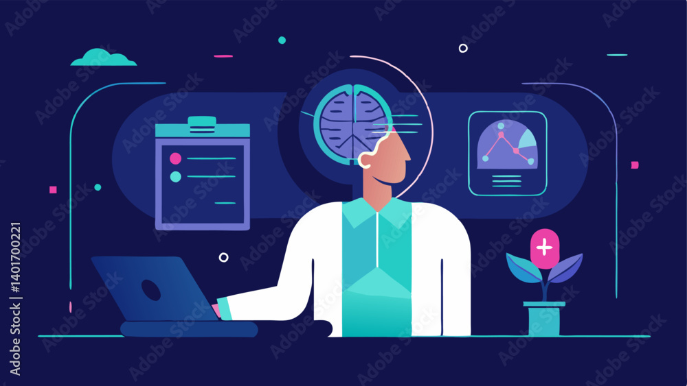 Poster these descriptions provide a comprehensive visual narrative for the concept of a virtual mri results