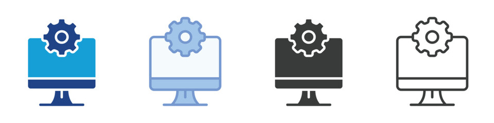 Maintenance Icons Collection – Multiple Vector Styles Icons