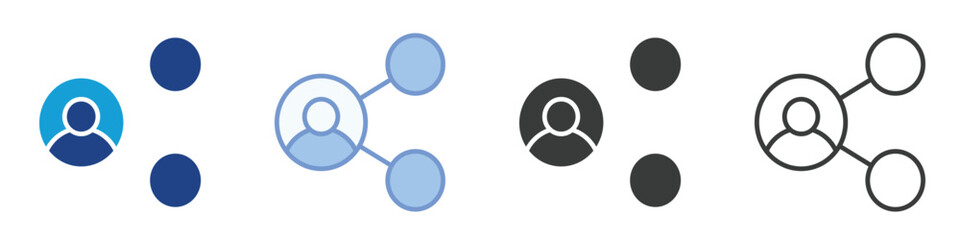 Network Icons Collection – Multiple Vector Styles Icons