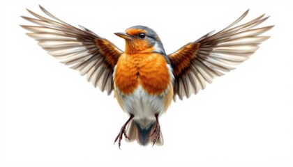 Bird in flight nature reserve wildlife photography bright environment close-up avian beauty