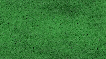 Aerial View of Dense Green Forest Canopy with Scattered Dark Patches