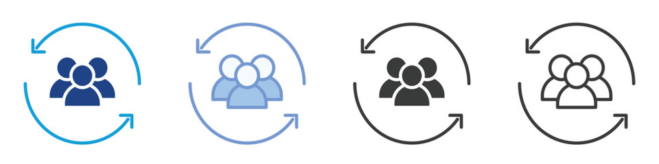 Reshuffle Icons Collection – Multiple Vector Styles Icons