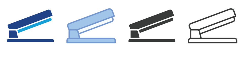 stapler Icons Collection – Multiple Vector Styles Icons