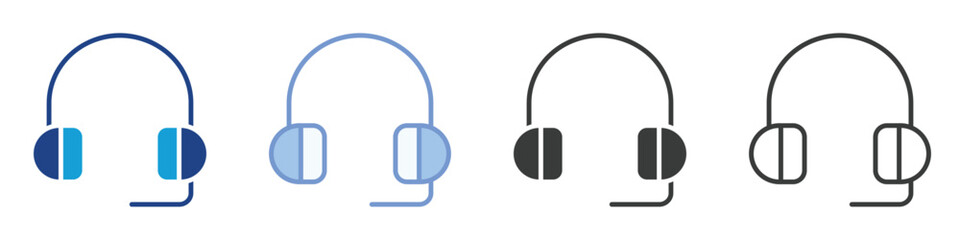 Support Icons Collection – Multiple Vector Styles Icons