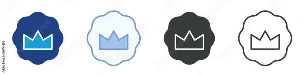 Poster vip icons collection – multiple vector styles icons