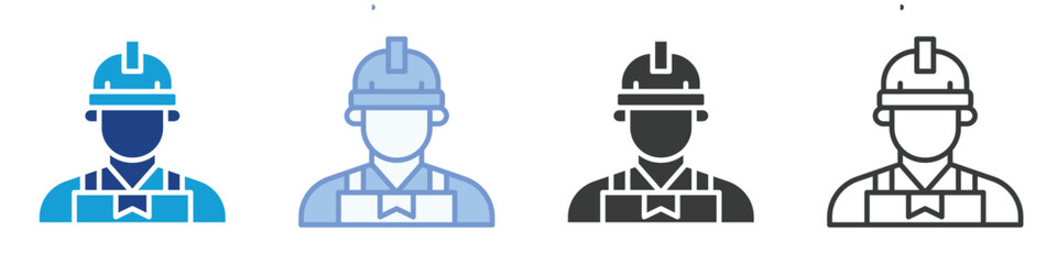 worker with package Icons Collection – Multiple Vector Styles Icons