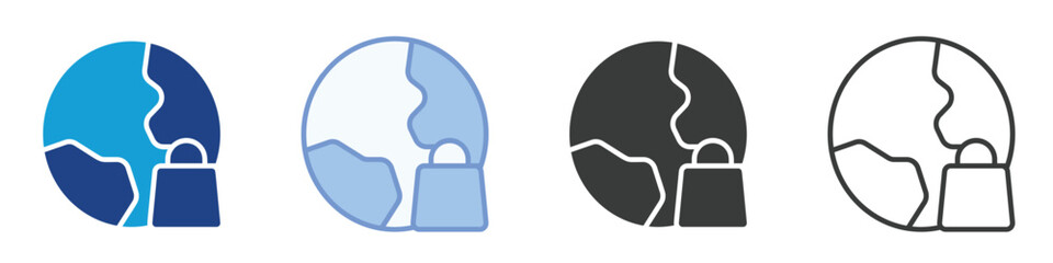 Worldwide Icons Collection – Multiple Vector Styles Icons