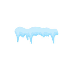 Snow ice caps vector illustration 