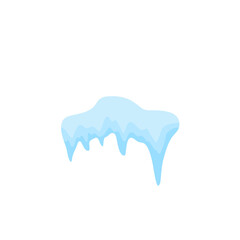 Snow ice caps vector illustration 