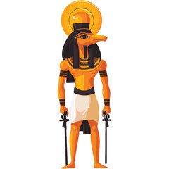 Fototapeta premium Ra the ancient Egyptian deity of the sun