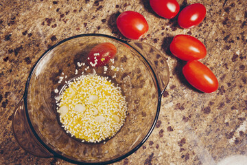 Spicy Asian meat marinade in bowl – bold oriental flavors and the joy of exploring world cuisine...