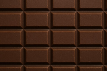 Chocolate Bar Texture Close-Up for Background or Design Use