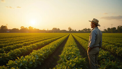 farmer in field