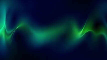 Fototapeta premium Abstract Green and Blue Wave Background