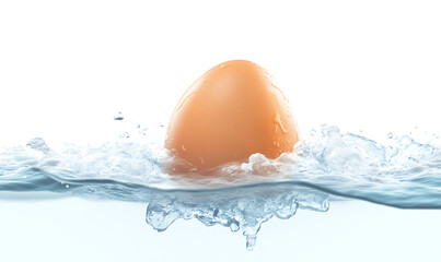 Creative conceptual illustrations of eggs, chickens