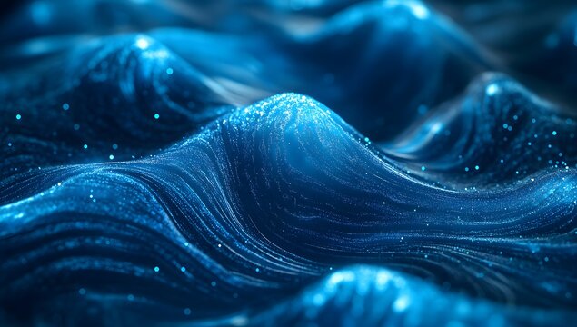Abstract blue digital background with glowing connections and lines, representing the future of technology in data science and artificial intelligence.
