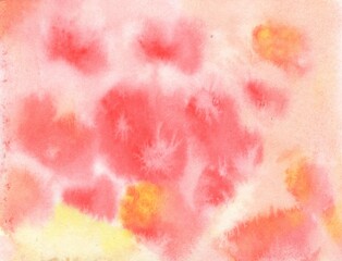 Hand-painted watercolor texture background 